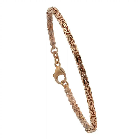 Goldarmband Königskette Armkette Breite 3,0mm massiv 750-18 Karat Gold
