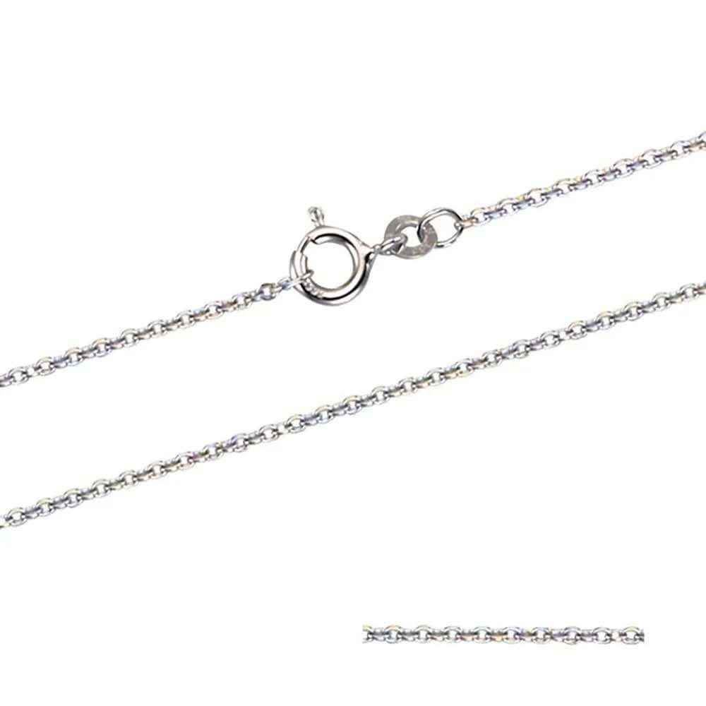 Goldkette Ankerkette Länge 50cm - Breite 1,5mm - 585-14 Karat Weißgold - Firma Holzenplotz - Silberketten-Goldketten.de