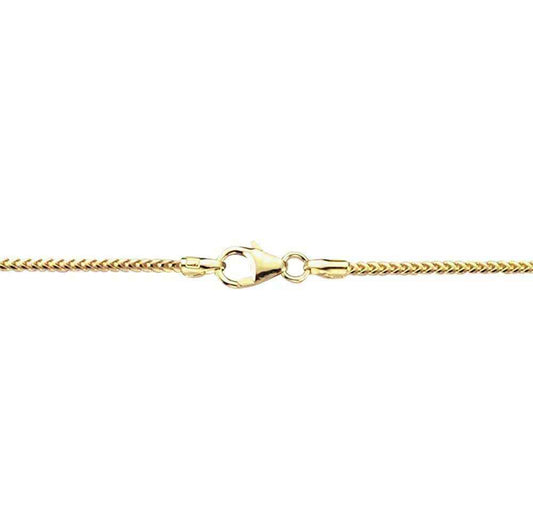 Goldkette Bingokette Länge 45cm - Breite 1,3mm - 333-8 Karat Gold