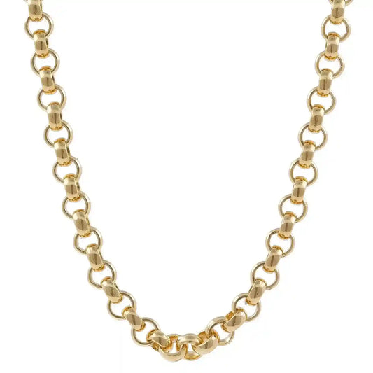 2,5 mm 45 cm 585 - 14 Karat Gold Halskette Erbskette massiv Gold hochwertige Goldkette  8,5 g