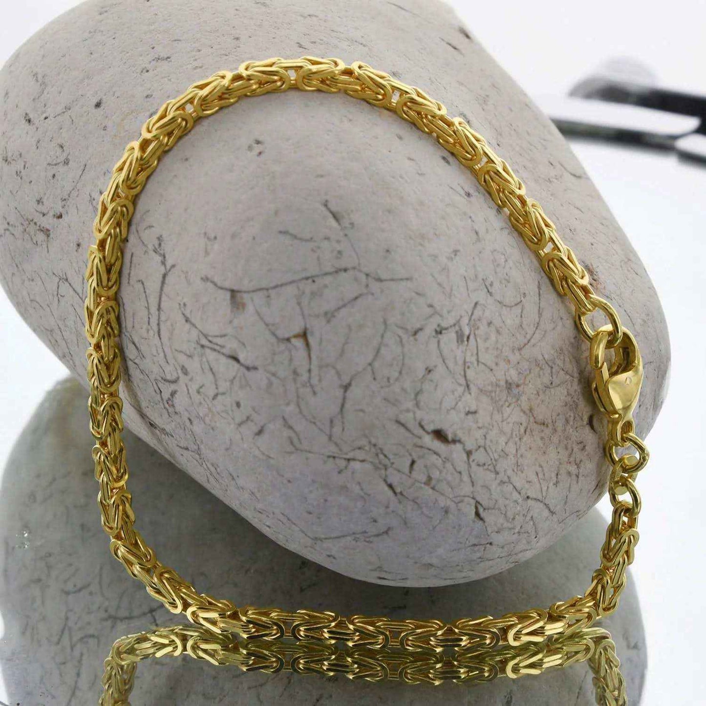 Goldkette Königskette Länge 60cm - Breite 1,8mm - 333-8 Karat Gold - Firma Holzenplotz - Silberketten-Goldketten.de