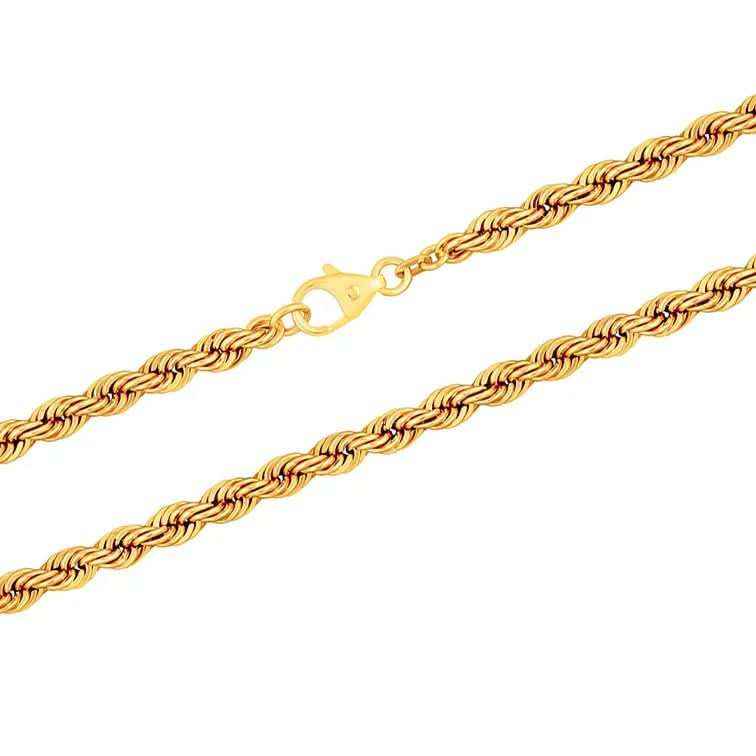 Goldkette Kordelkette Länge 50cm - Breite 5,4mm - 333-8 Karat Gold