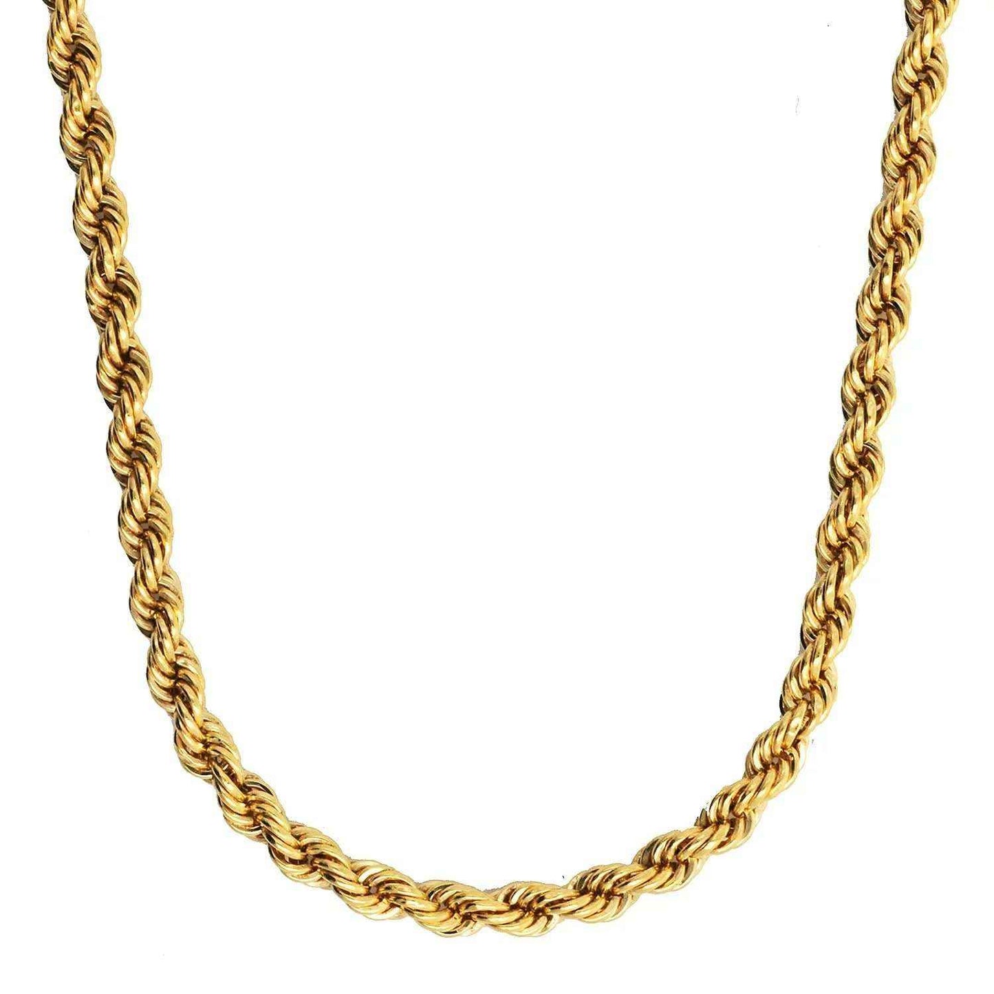 5,4 mm 50 cm 585 - 14 Karat Gold Halskette Kordelkette massiv Gold hochwertige Goldkette 21,6 g