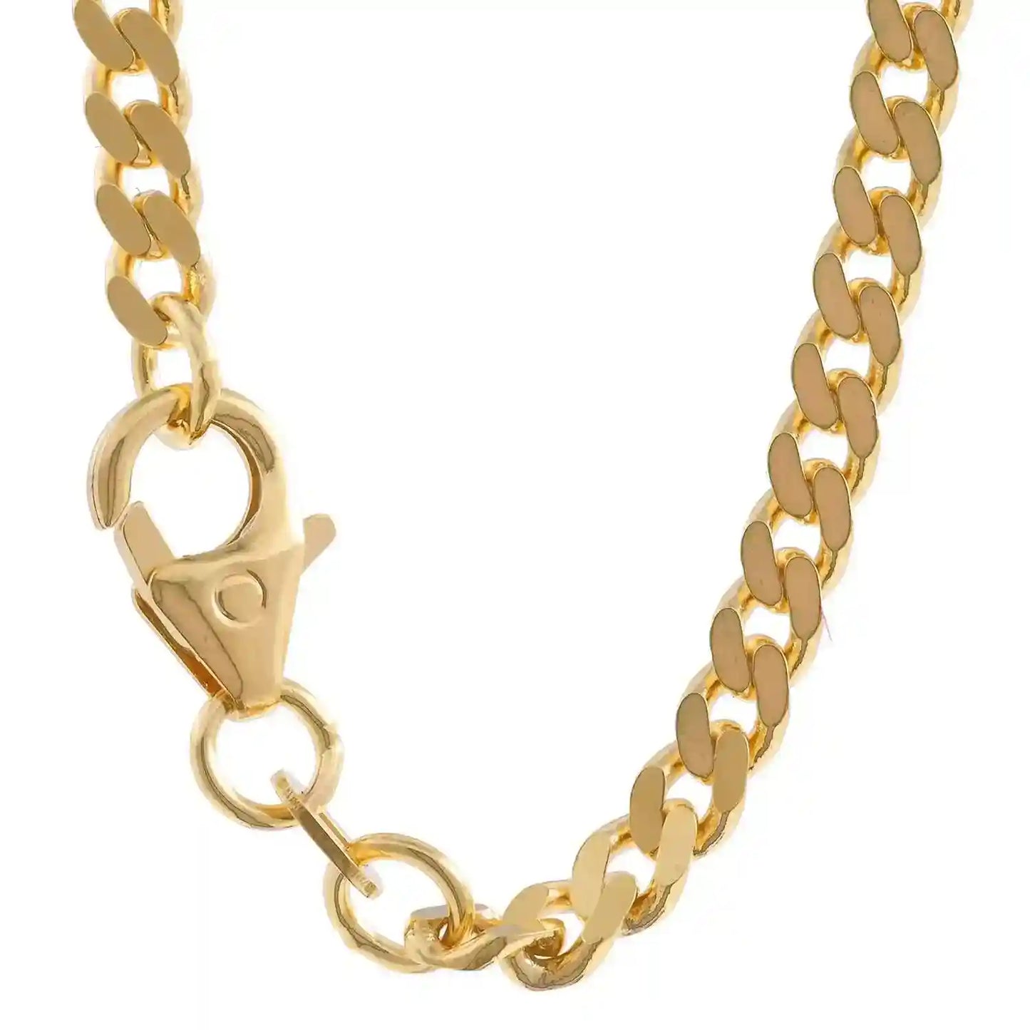 Goldkette Panzerkette Länge 21cm - Breite 3,4mm - 585-14 Karat Gold