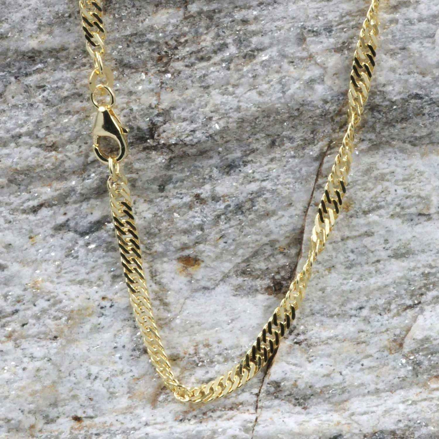 Goldkette Singapurkette Breite 2,9mm - 333-8 Karat Gold