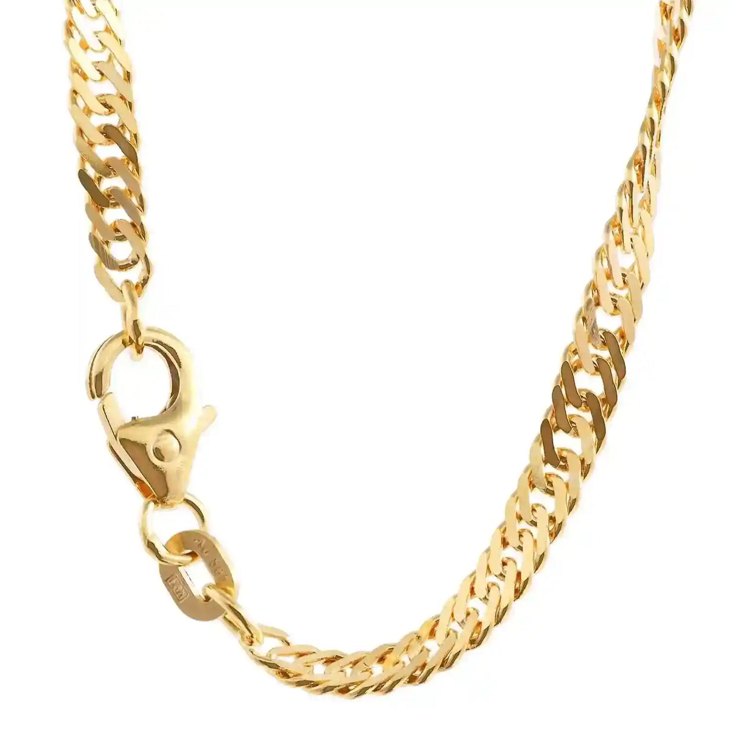 2,9 mm 19 cm 585 - 14 Karat Gold Armkette Singapurkette massiv Gold hochwertige Goldkette 3 g
