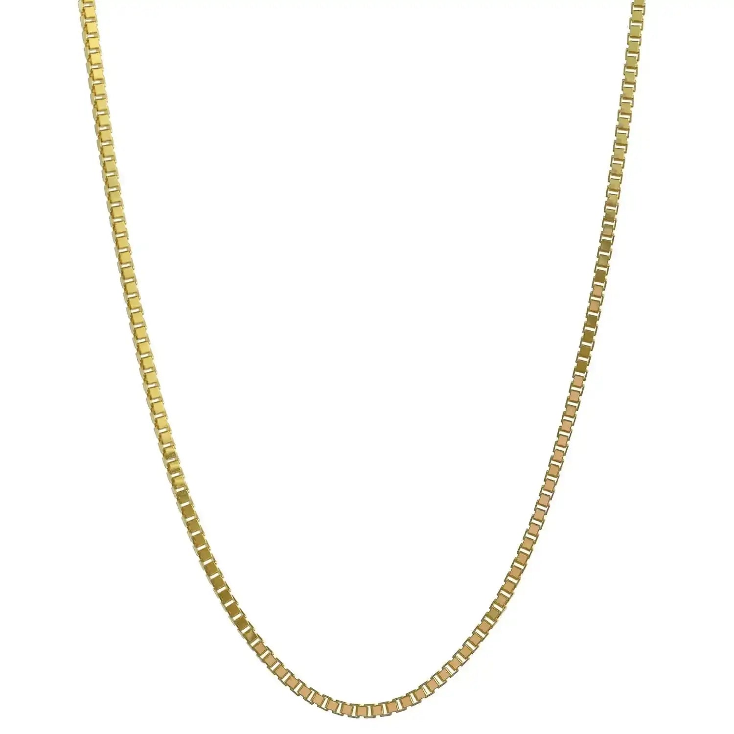 Goldkette Venezianerkette Länge 40cm - Breite 0,7mm - 333-8 Karat Gold