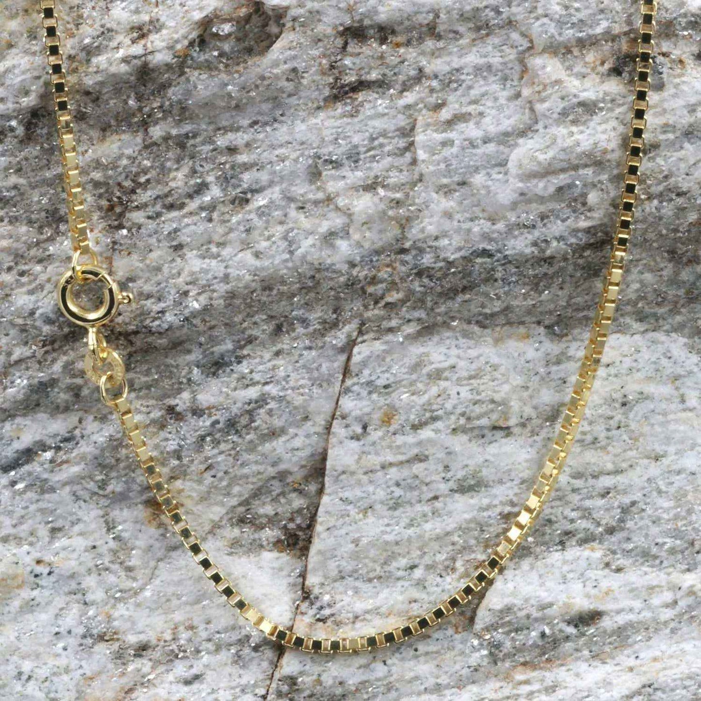 Goldkette Venezianerkette Länge 42cm - Breite 1,4mm - 333-8 Karat Gold