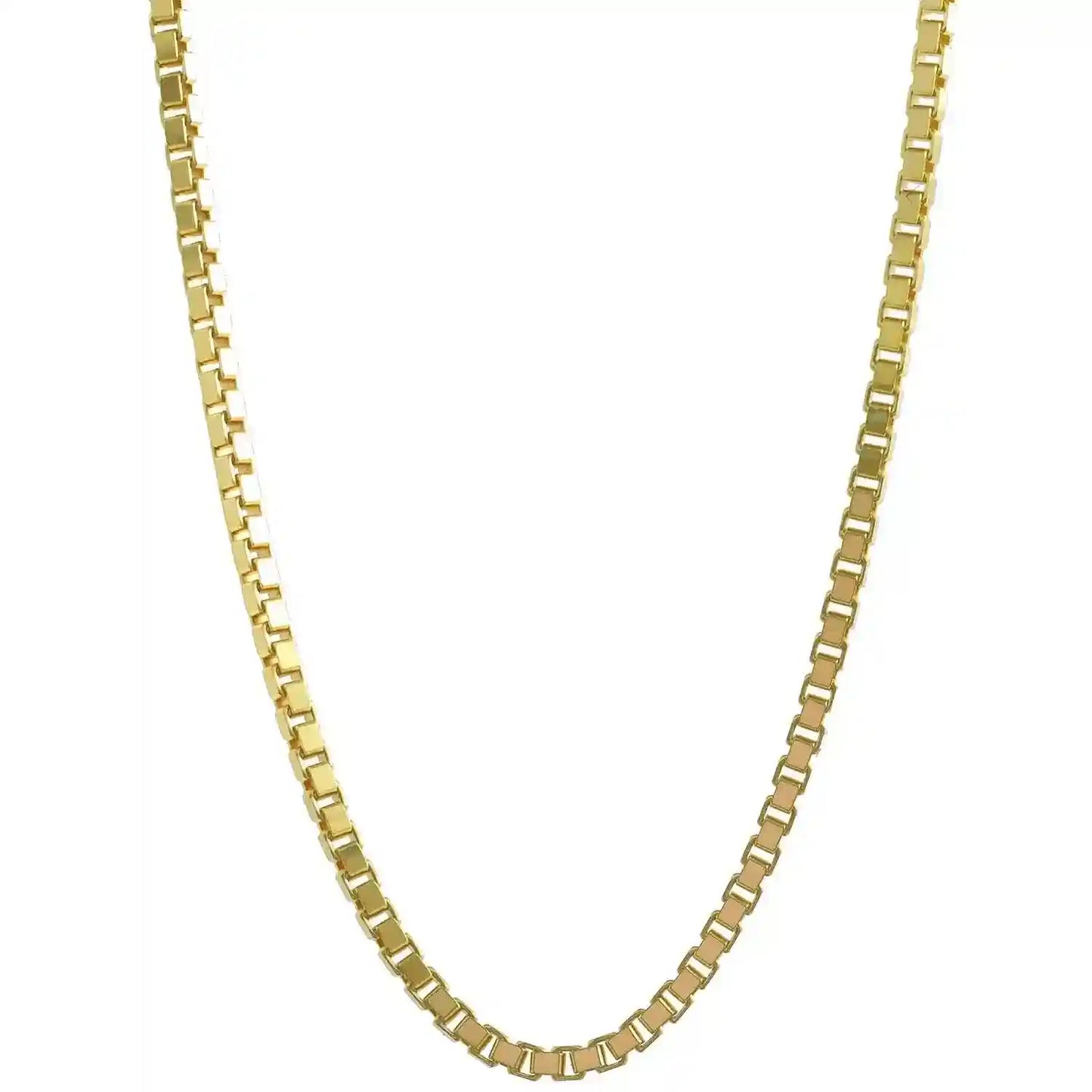 Goldkette Venezianerkette Länge 45cm - Breite 1,2mm - 333-8 Karat Gold
