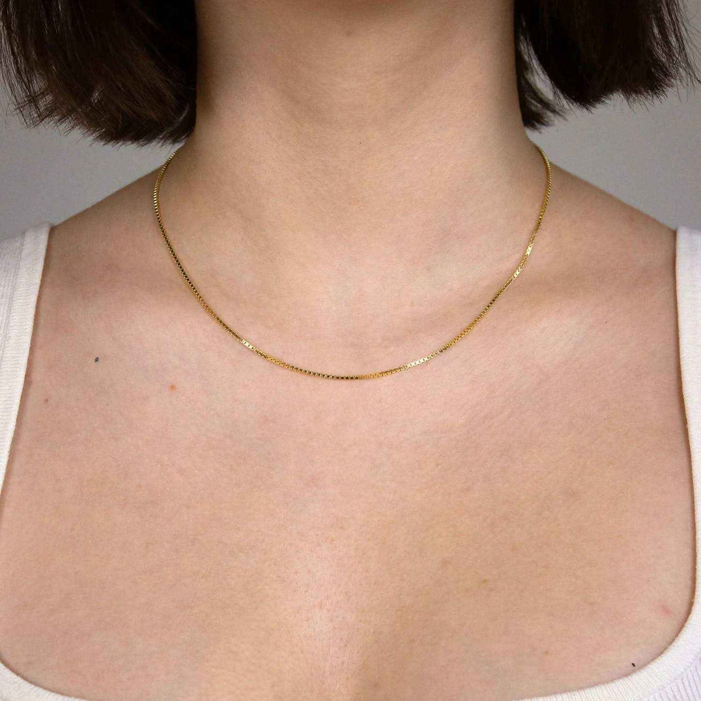 Goldkette Venezianerkette Länge 60cm - Breite 1,2mm - 585-14 Karat Gol