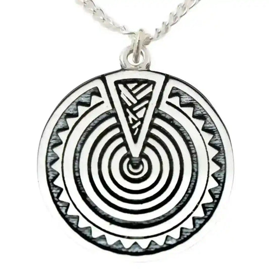 Heulsaf Yr Haf Keltische Sternzeichen Anhänger versilbert Kette 9. Jun