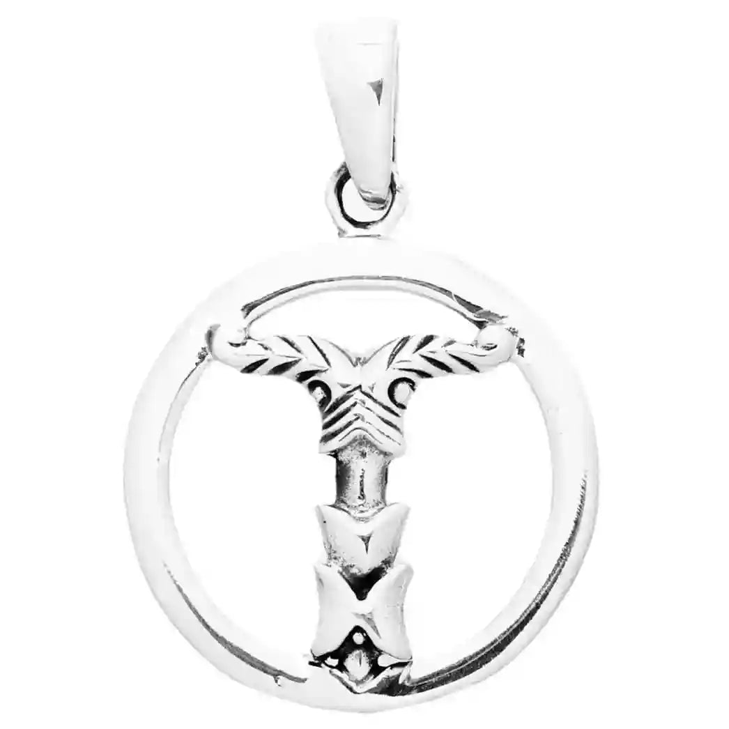 Irminsul Schmuck Anhänger 925er Silber Durchmesser 21mm