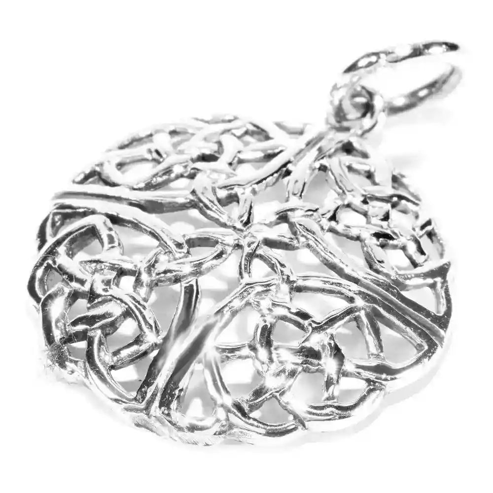 Keltischer Knoten Schmuck Anhänger 925er Silber - Keltische Knoten - Durchmesser 20mm