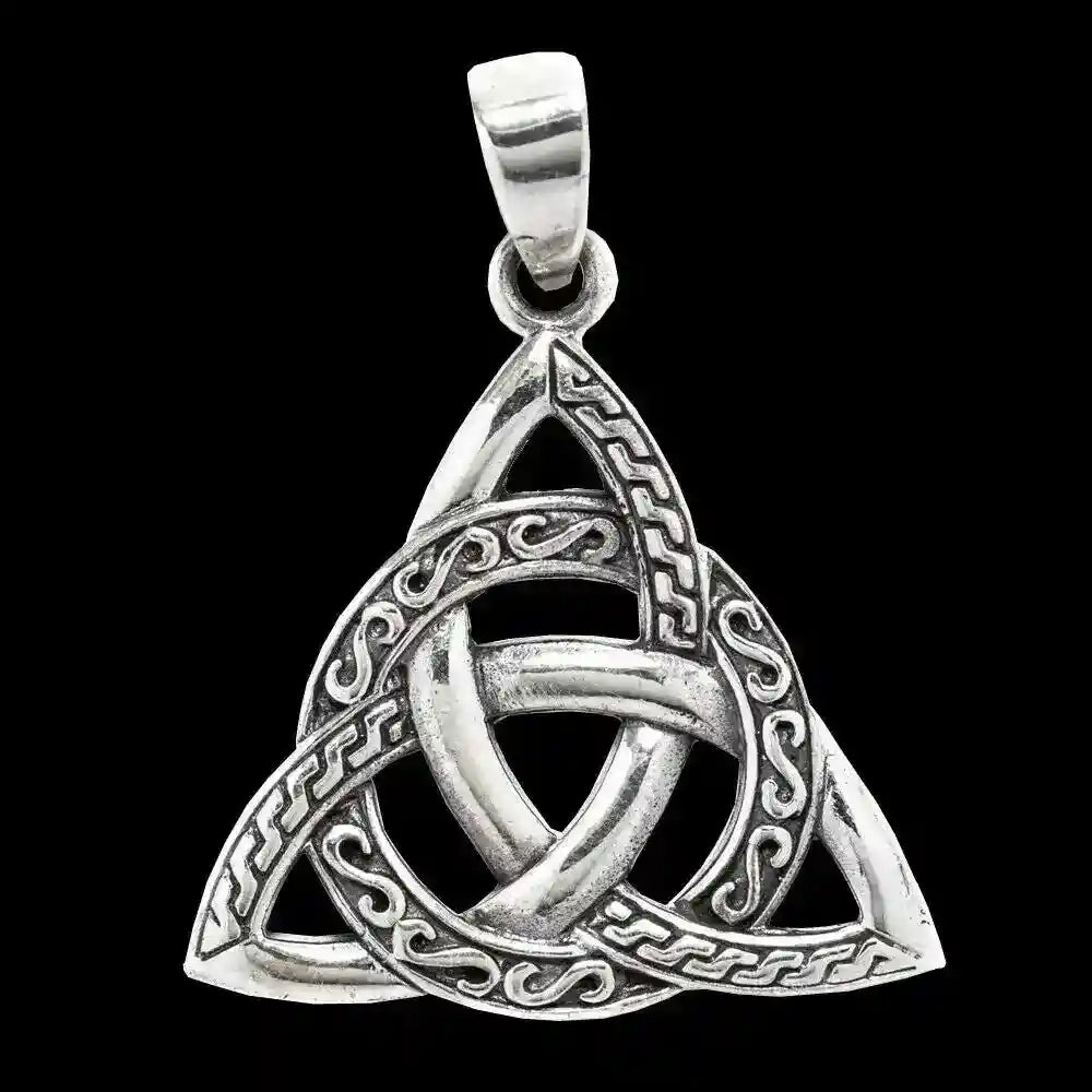 Knotenmuster Schmuck Anhänger 925er Silber Celtic Kelten Schmuck