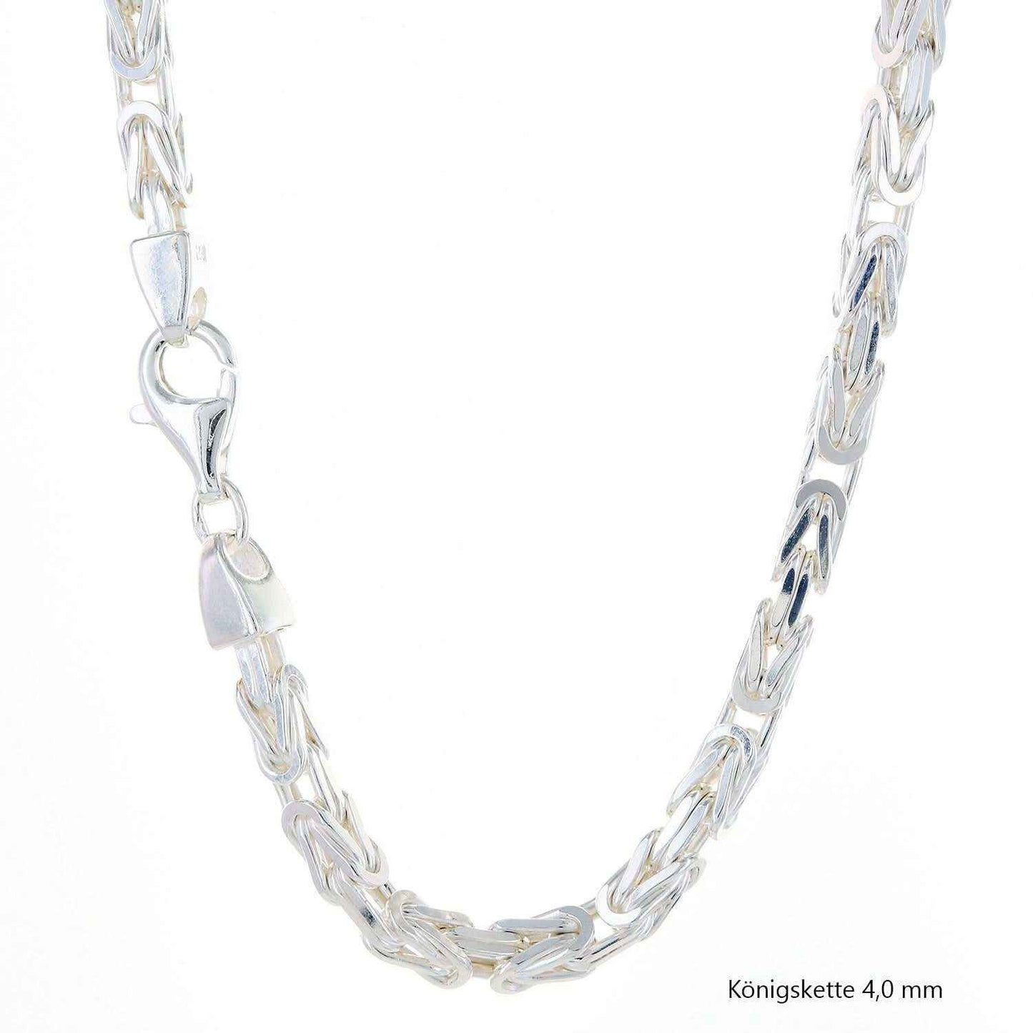Königskette Halskette 925 Sterlingsilber Auswahl - Firma Holzenplotz - Silberketten-Goldketten.de