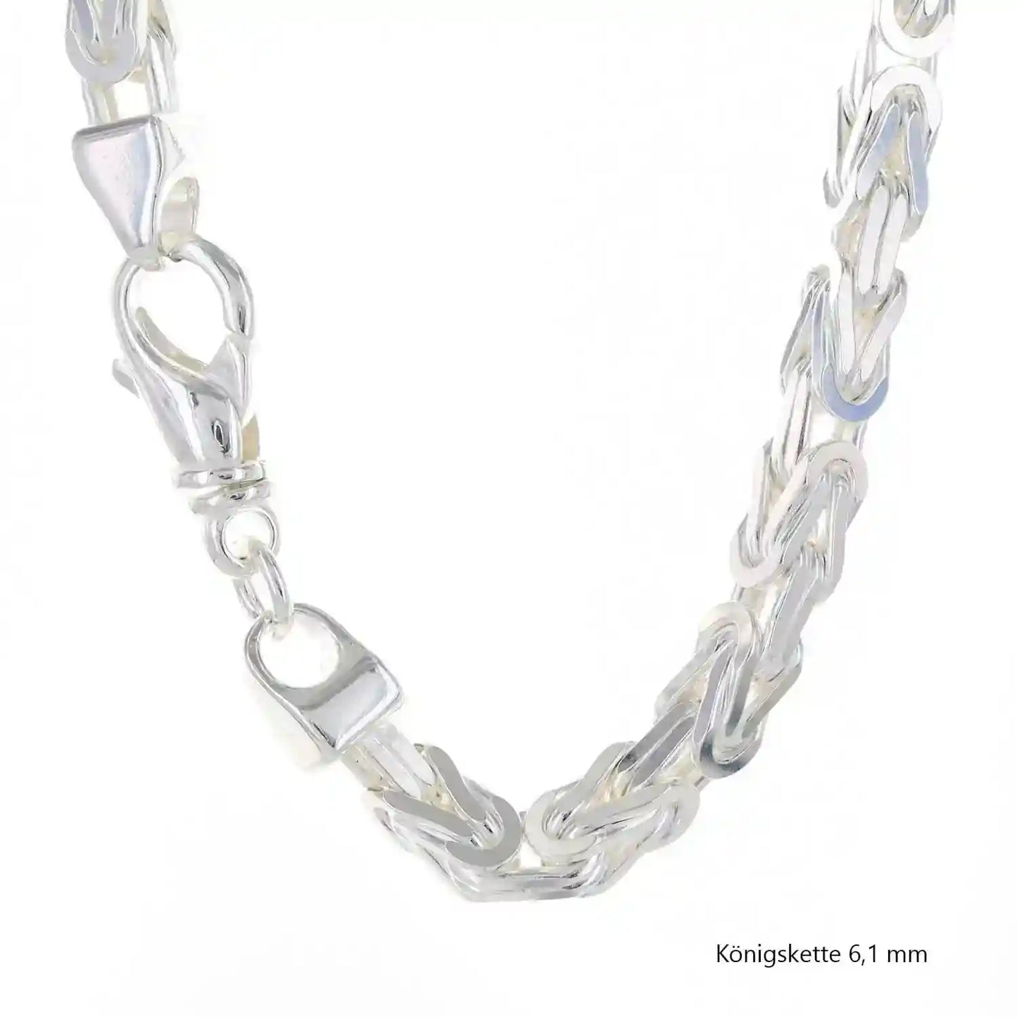Königskette Halskette 925 Sterlingsilber Auswahl - Firma Holzenplotz - Silberketten-Goldketten.de