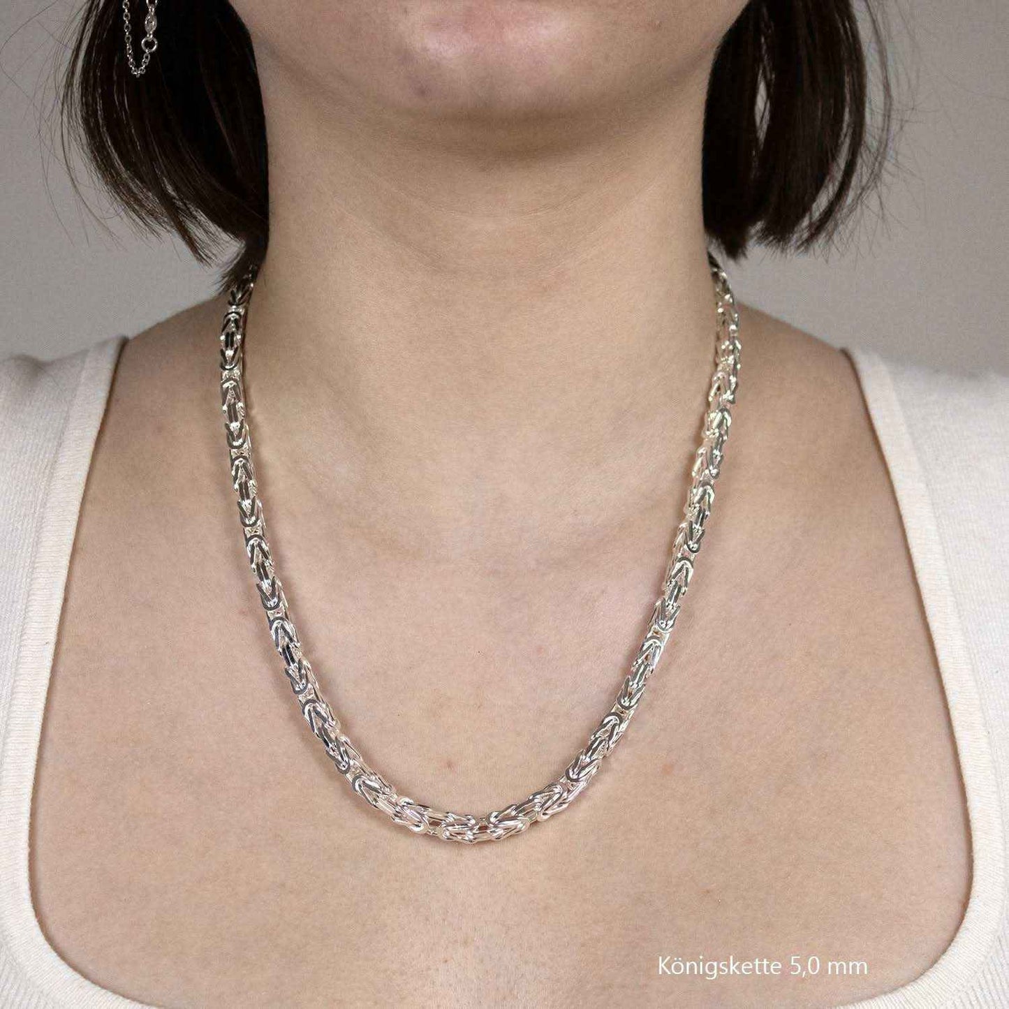 Königskette Halskette 925 Sterlingsilber Auswahl - Firma Holzenplotz - Silberketten-Goldketten.de