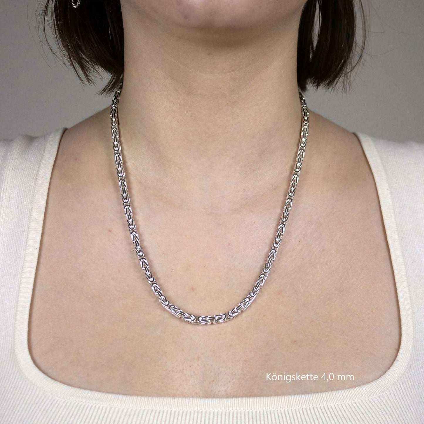 Königskette Halskette 925 Sterlingsilber Auswahl - Firma Holzenplotz - Silberketten-Goldketten.de