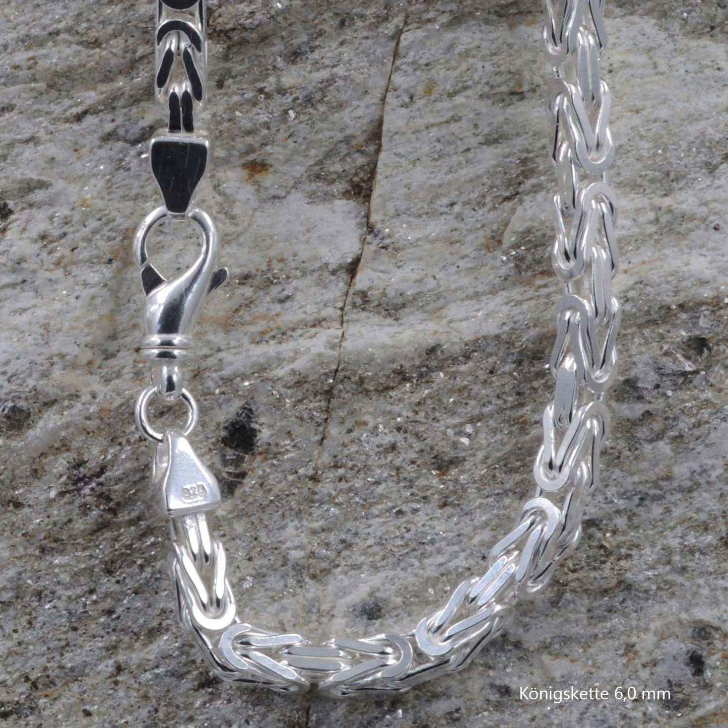Königskette Halskette 925 Sterlingsilber Auswahl - Firma Holzenplotz - Silberketten-Goldketten.de