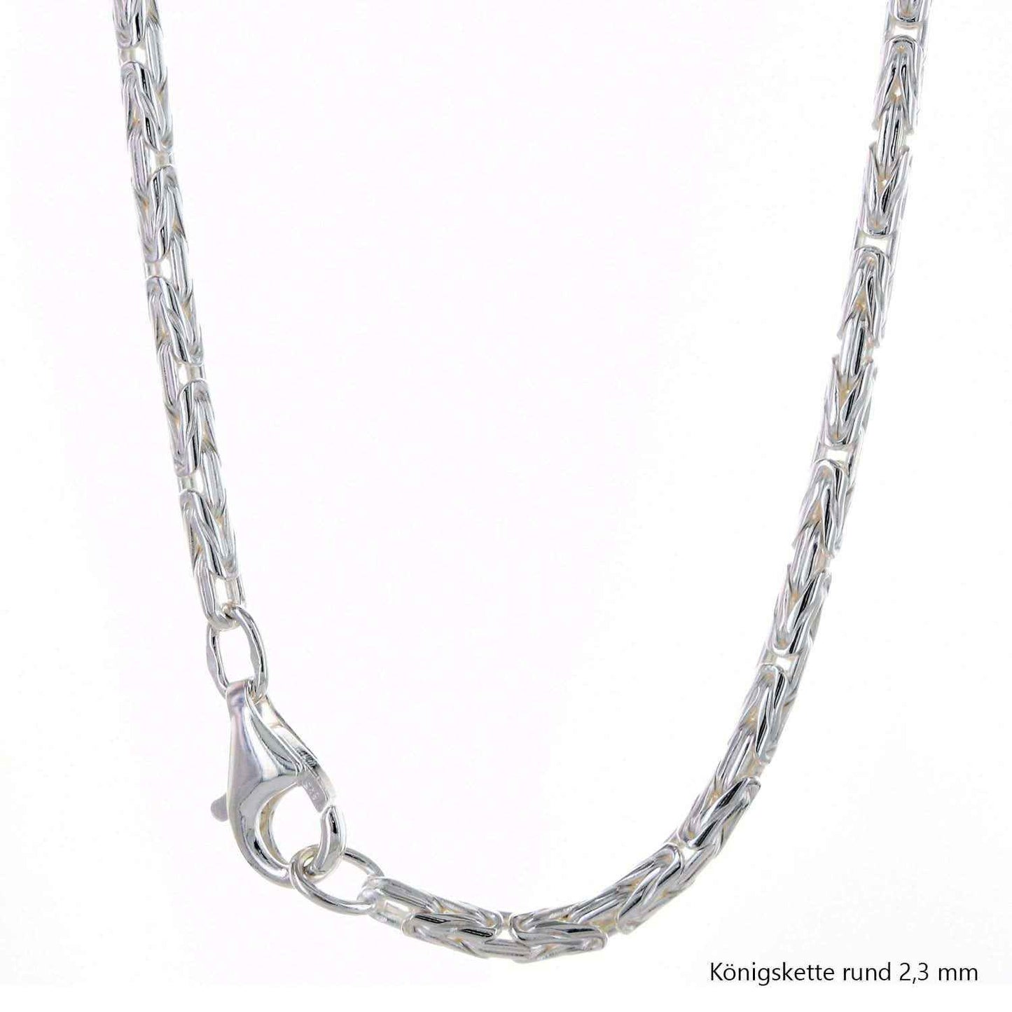 Königskette Halskette 925 Sterlingsilber Auswahl - Firma Holzenplotz - Silberketten-Goldketten.de