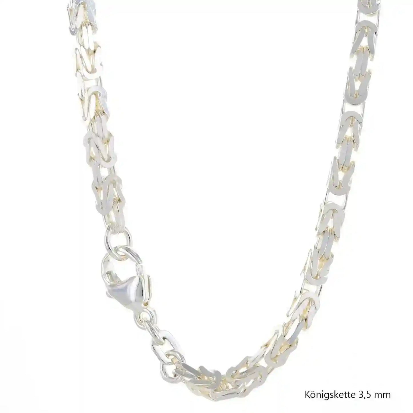 Königskette Halskette 925 Sterlingsilber Auswahl - Firma Holzenplotz - Silberketten-Goldketten.de