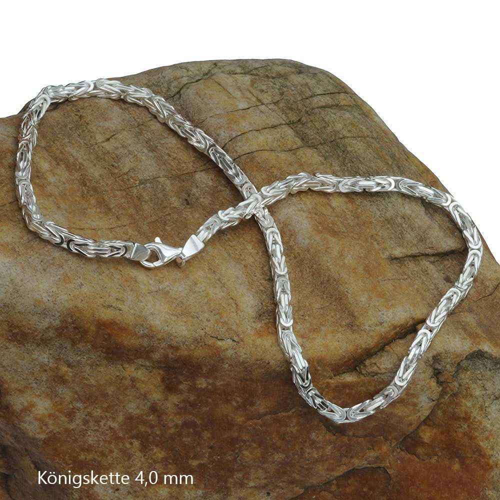Königskette Halskette 925 Sterlingsilber Auswahl - Firma Holzenplotz - Silberketten-Goldketten.de