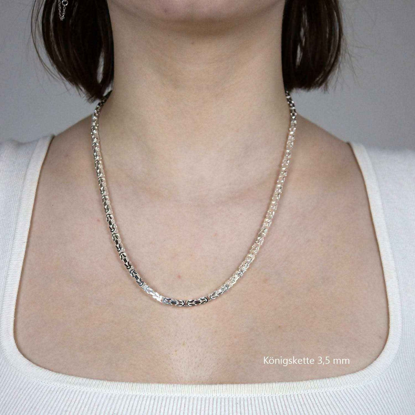 Königskette Halskette 925 Sterlingsilber Auswahl - Firma Holzenplotz - Silberketten-Goldketten.de