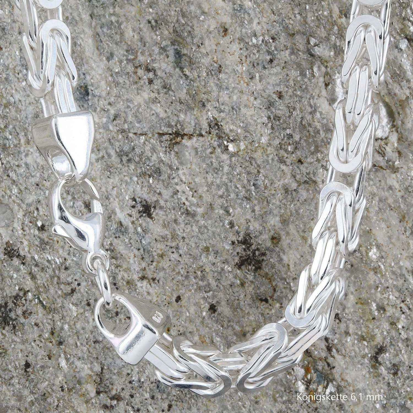 Königskette Halskette 925 Sterlingsilber Auswahl - Firma Holzenplotz - Silberketten-Goldketten.de