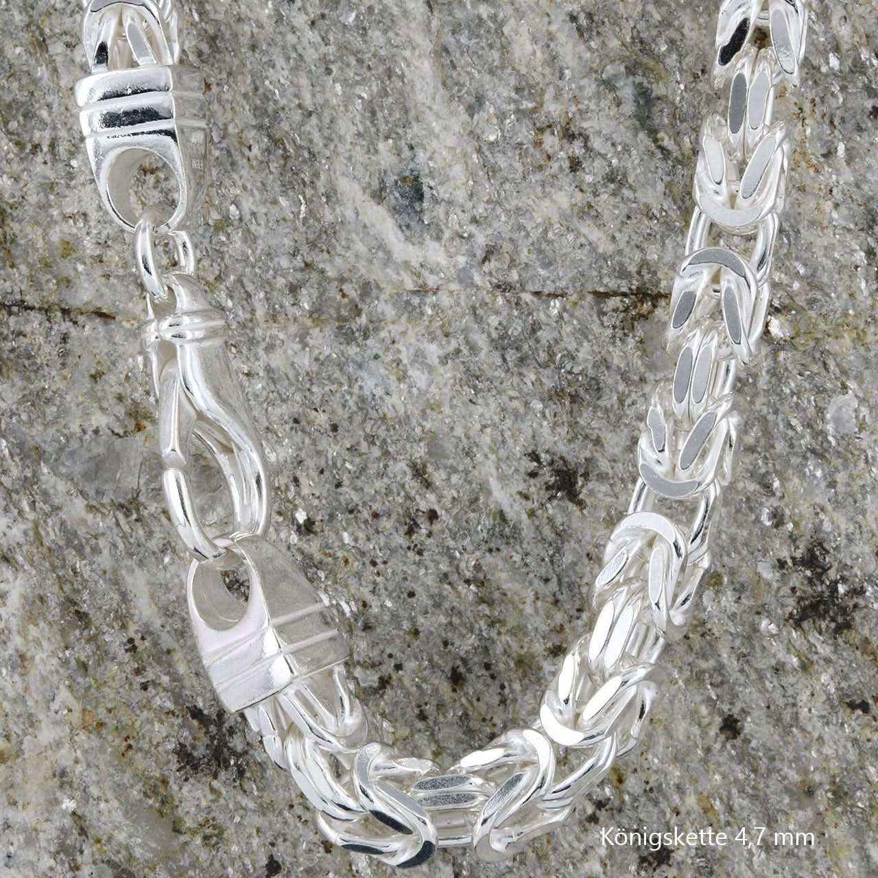Königskette Halskette 925 Sterlingsilber Auswahl - Firma Holzenplotz - Silberketten-Goldketten.de