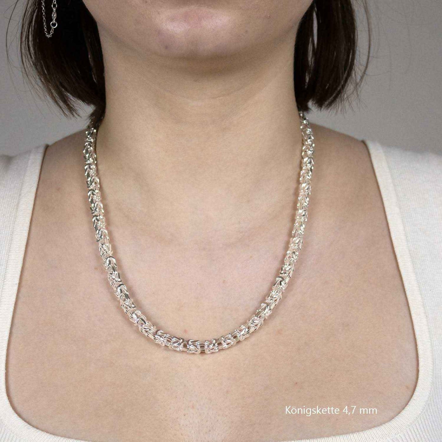 Königskette Halskette 925 Sterlingsilber Auswahl - Firma Holzenplotz - Silberketten-Goldketten.de