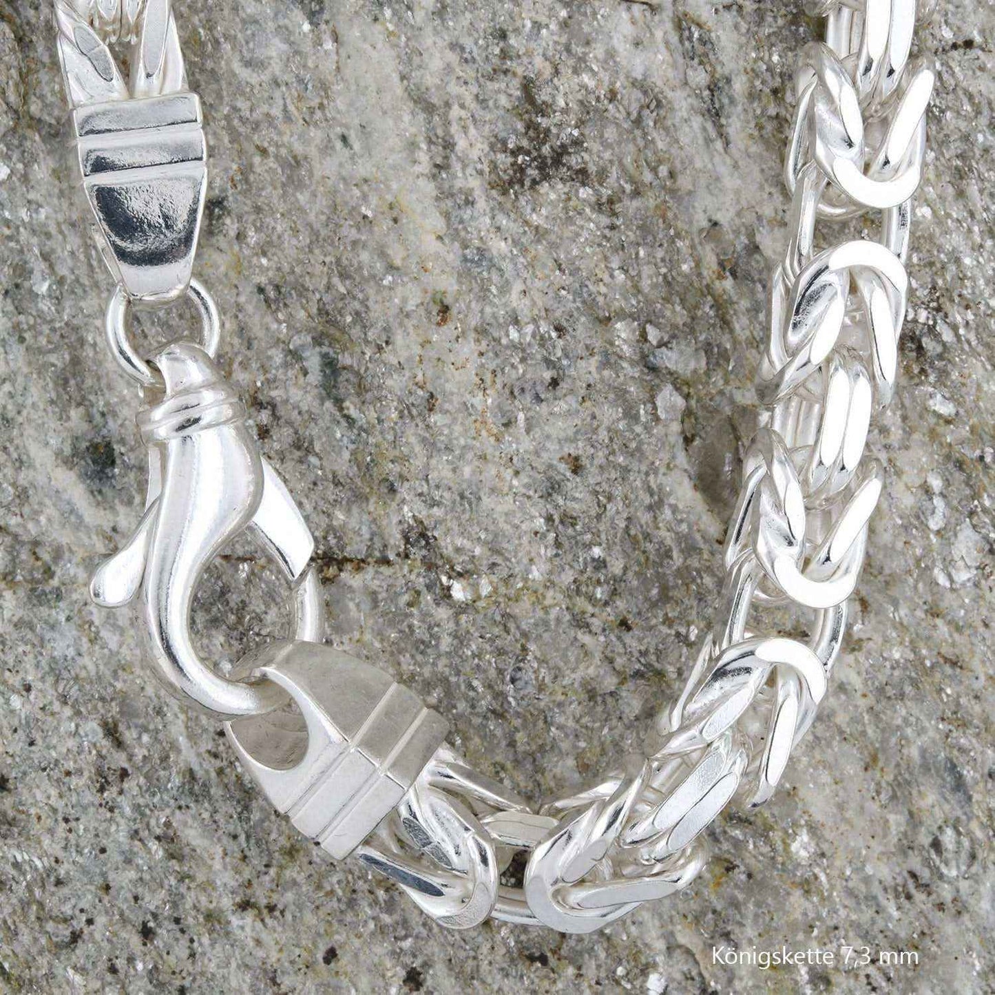 Königskette Halskette 925 Sterlingsilber Auswahl - Firma Holzenplotz - Silberketten-Goldketten.de