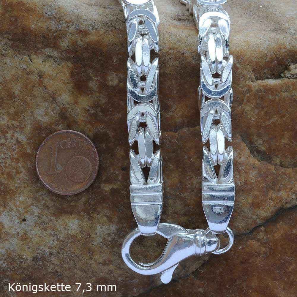 Königskette Halskette 925 Sterlingsilber Auswahl - Firma Holzenplotz - Silberketten-Goldketten.de