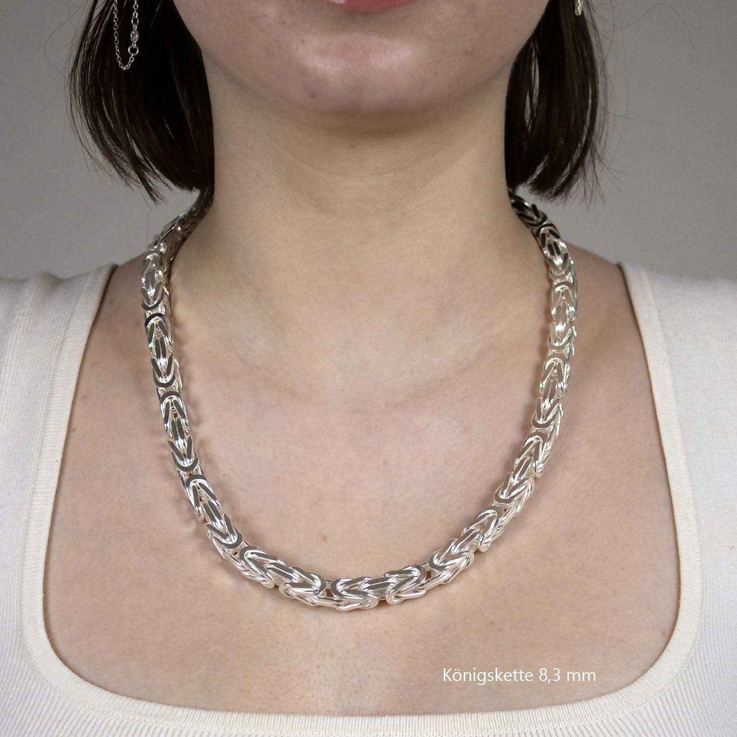 Königskette Halskette 925 Sterlingsilber Auswahl - Firma Holzenplotz - Silberketten-Goldketten.de