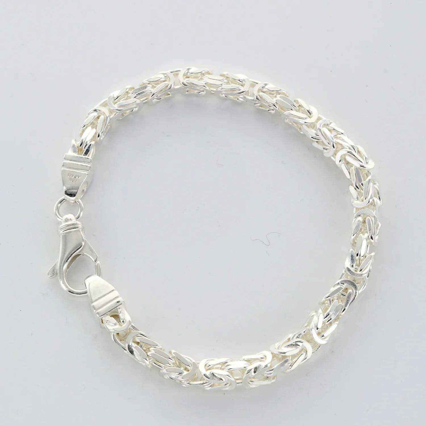 Königskette Halskette oder Armband Breite 5,1 mm - massiv 925 Sterlingsilber Auswahl