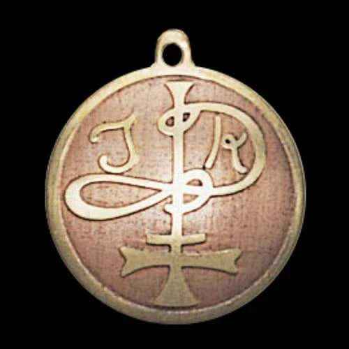 Messing-Kupfer Amulett Anhänger Schmuck 27x24mm