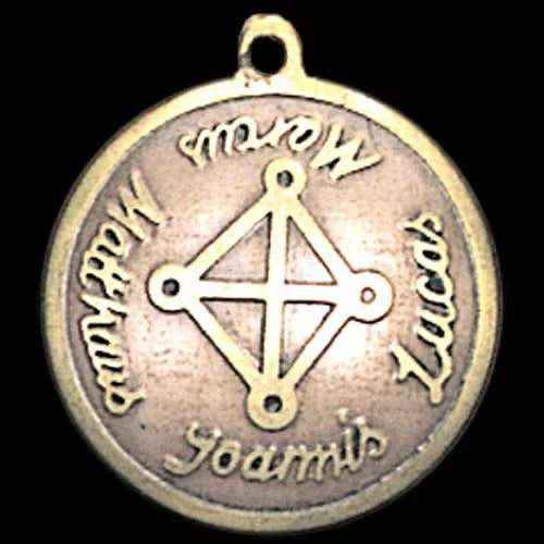 Messing-Kupfer Amulett Anhänger Schmuck 27x24mm