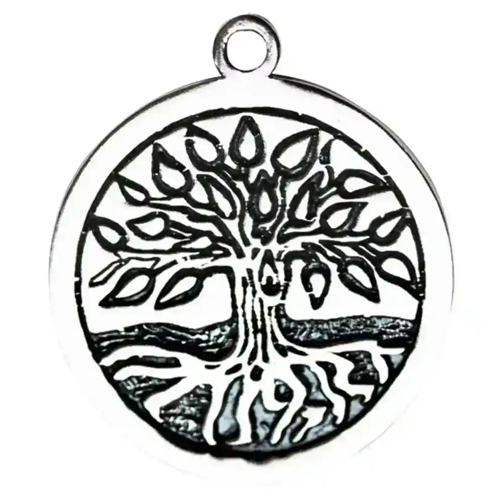 Mourie Keltische Sternzeichen Anhänger versilbert Kette 17. Aug - 8. Sep