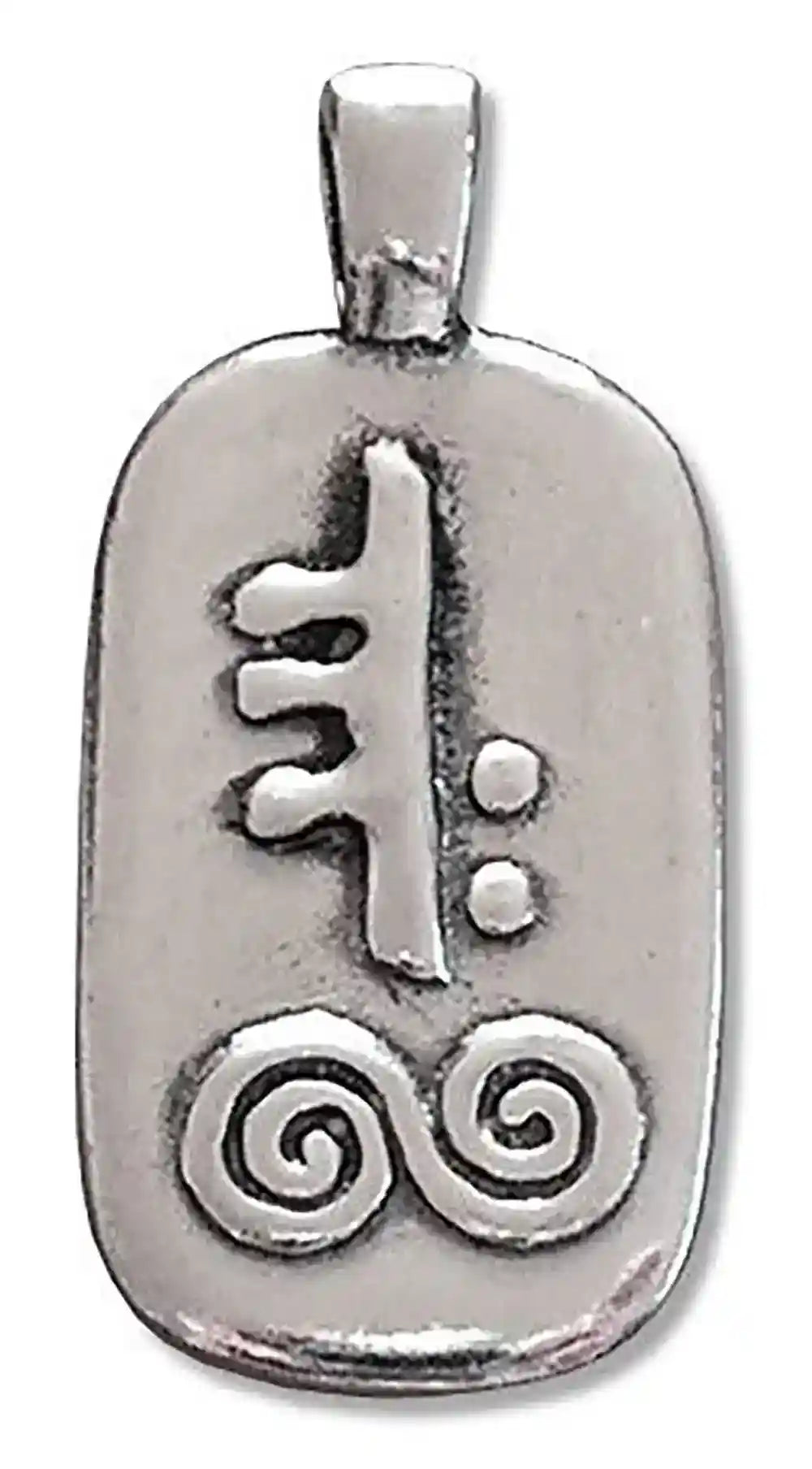 Ogham Zeichen Stechpalme Anhänger Schmuck - Runen - 16x26mm