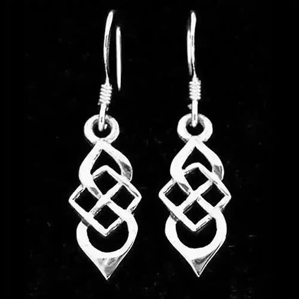Ohrhänger, Ohrringe Celtic Harmony Schmuck 925er Silber - Firma Holzenplotz - Silberketten-Goldketten.de