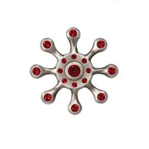 Original Bico Australia Schmuck Anhänger Schmelzender Schnee mit Kristallen