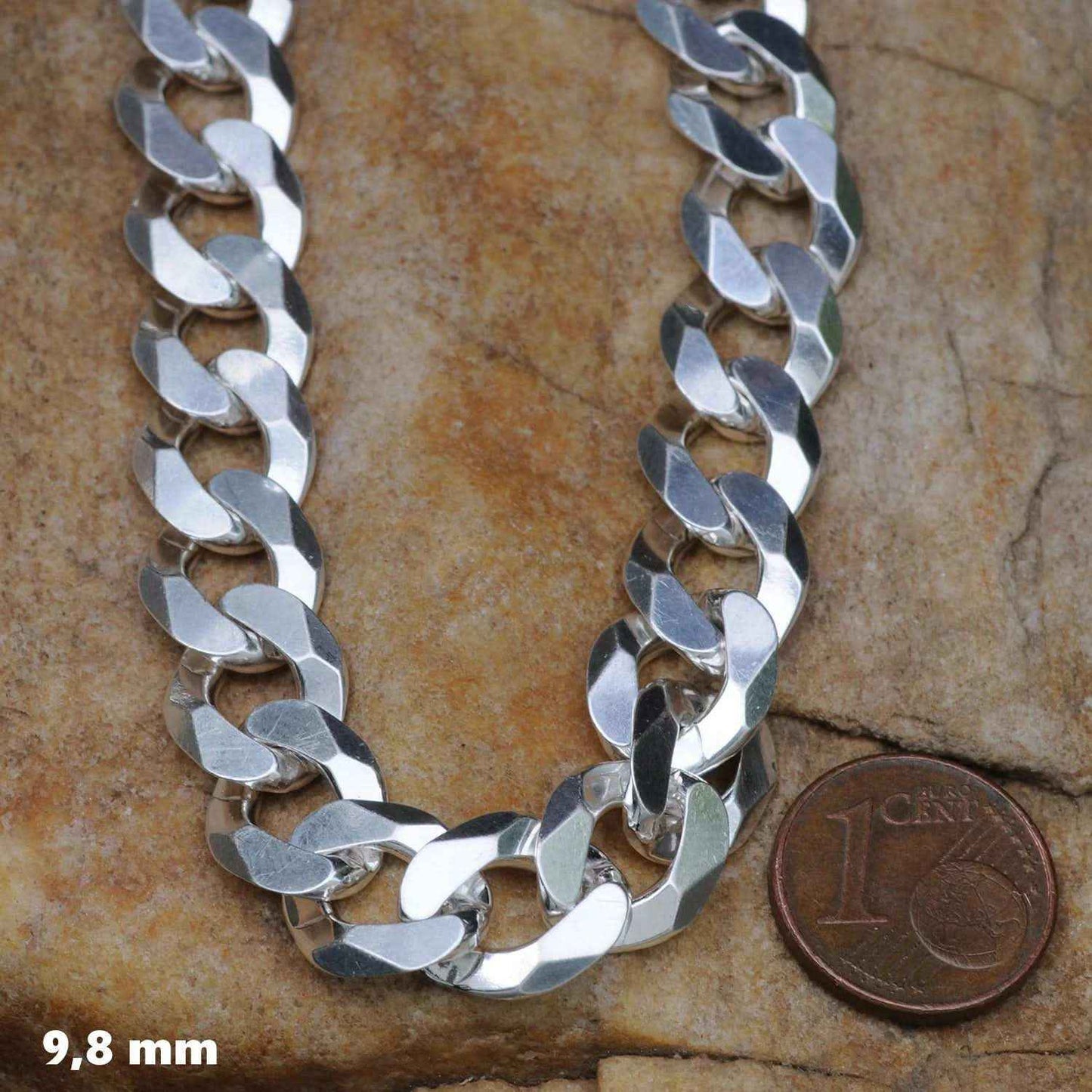 Panzerkette Halskette 925 Sterlingsilber Auswahl