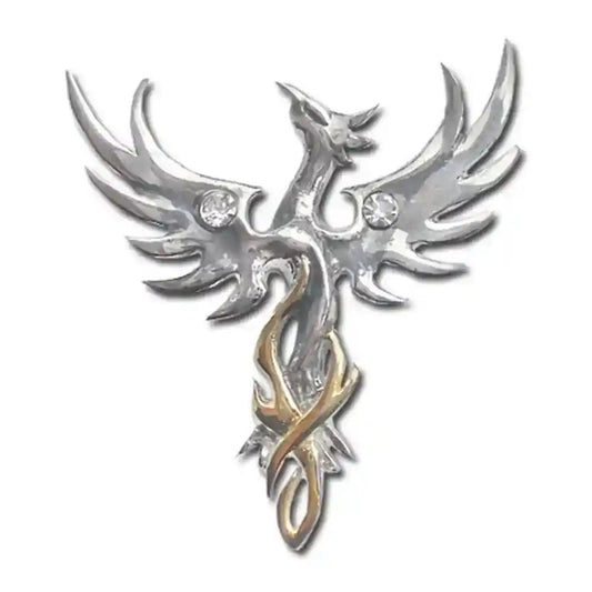 Phönix der Sonne Schmuck Anhänger 925er Silber - Sonne 27mm + echte Silberkette