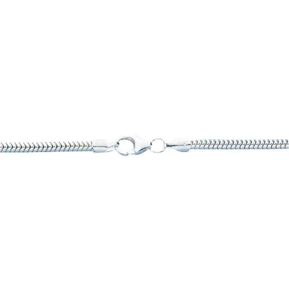 Schlangenkette Halskette 925 Sterlingsilber