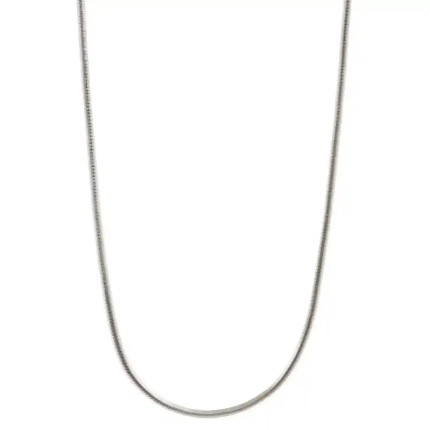 Schlangenkette Halskette Breite 0,8 mm - 925 Sterlingsilber Auswahl