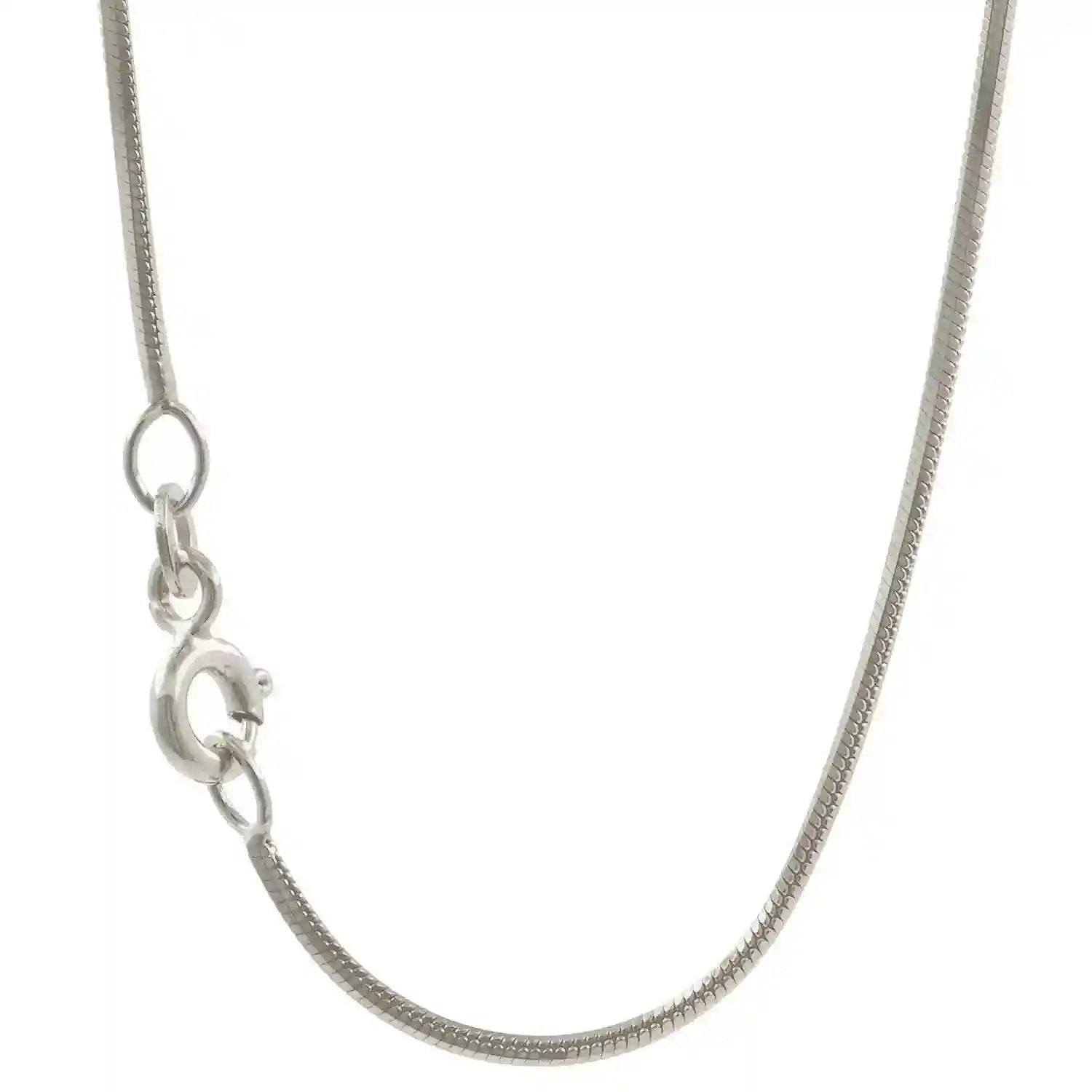 Schlangenkette Halskette Breite 0,9 mm - 925 Sterlingsilber Auswahl