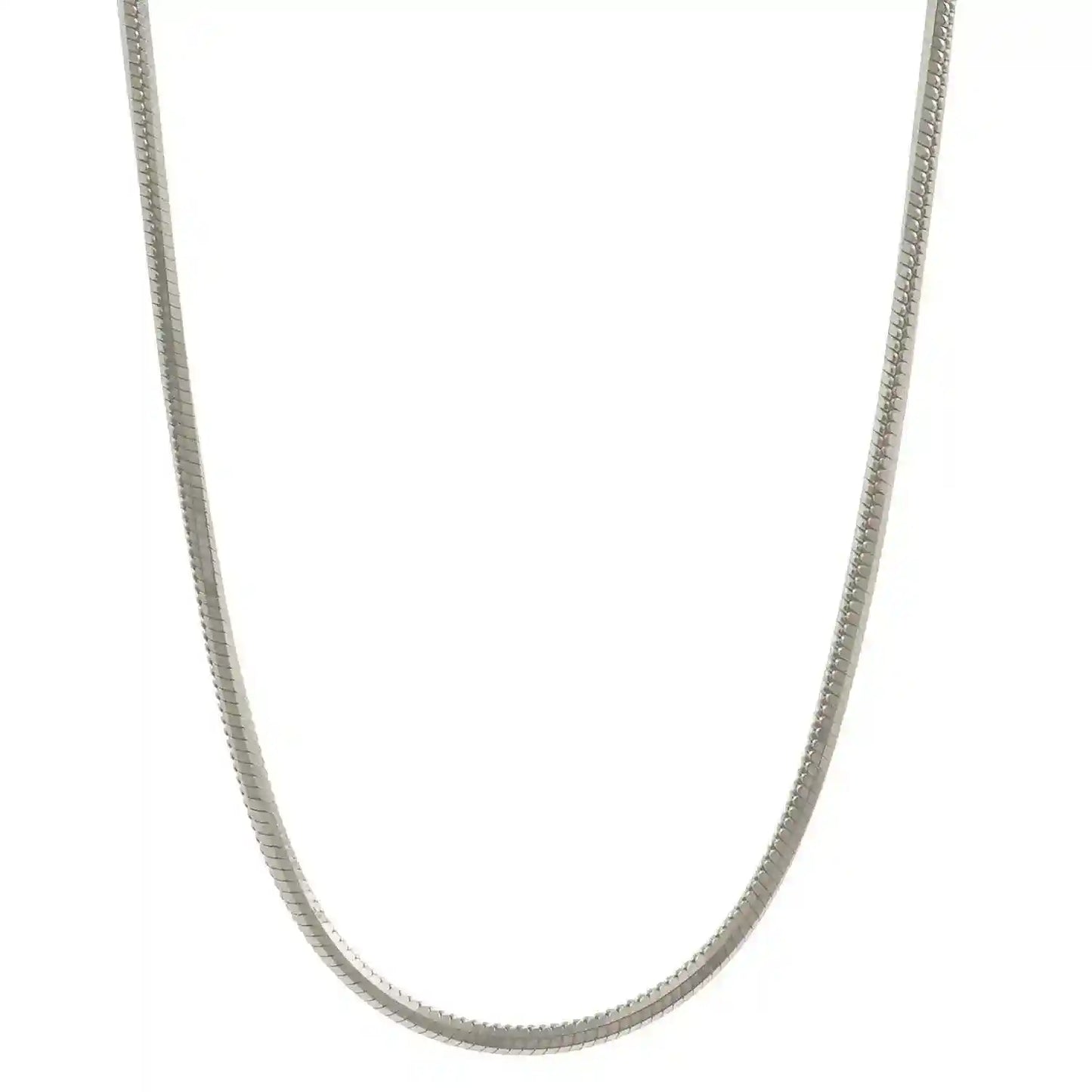 Schlangenkette Halskette Breite 0,9 mm - 925 Sterlingsilber Auswahl