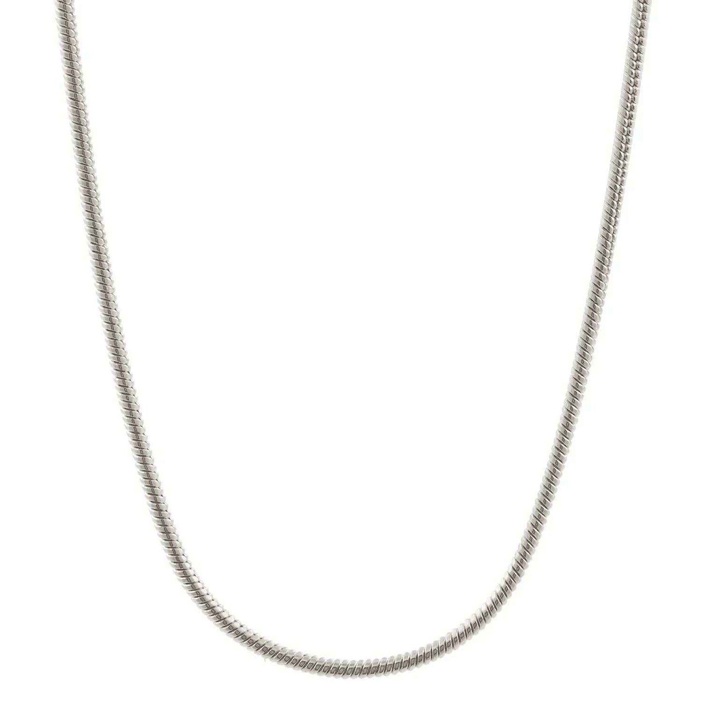 Schlangenkette Halskette Breite 0,9 mm - 925 Sterlingsilber Auswahl