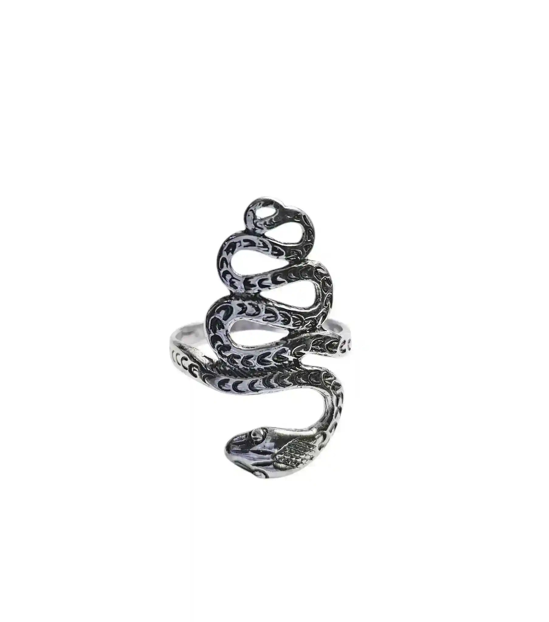 Schlangenring Größe 18 - Firma Holzenplotz - Silberketten-Goldketten.de