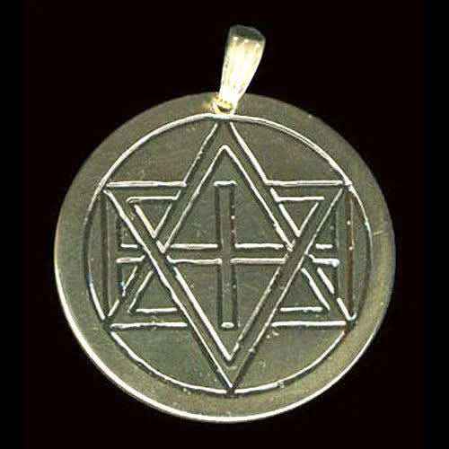 Siegel Aronis Anhänger Schmuck 35mm Durchmesser