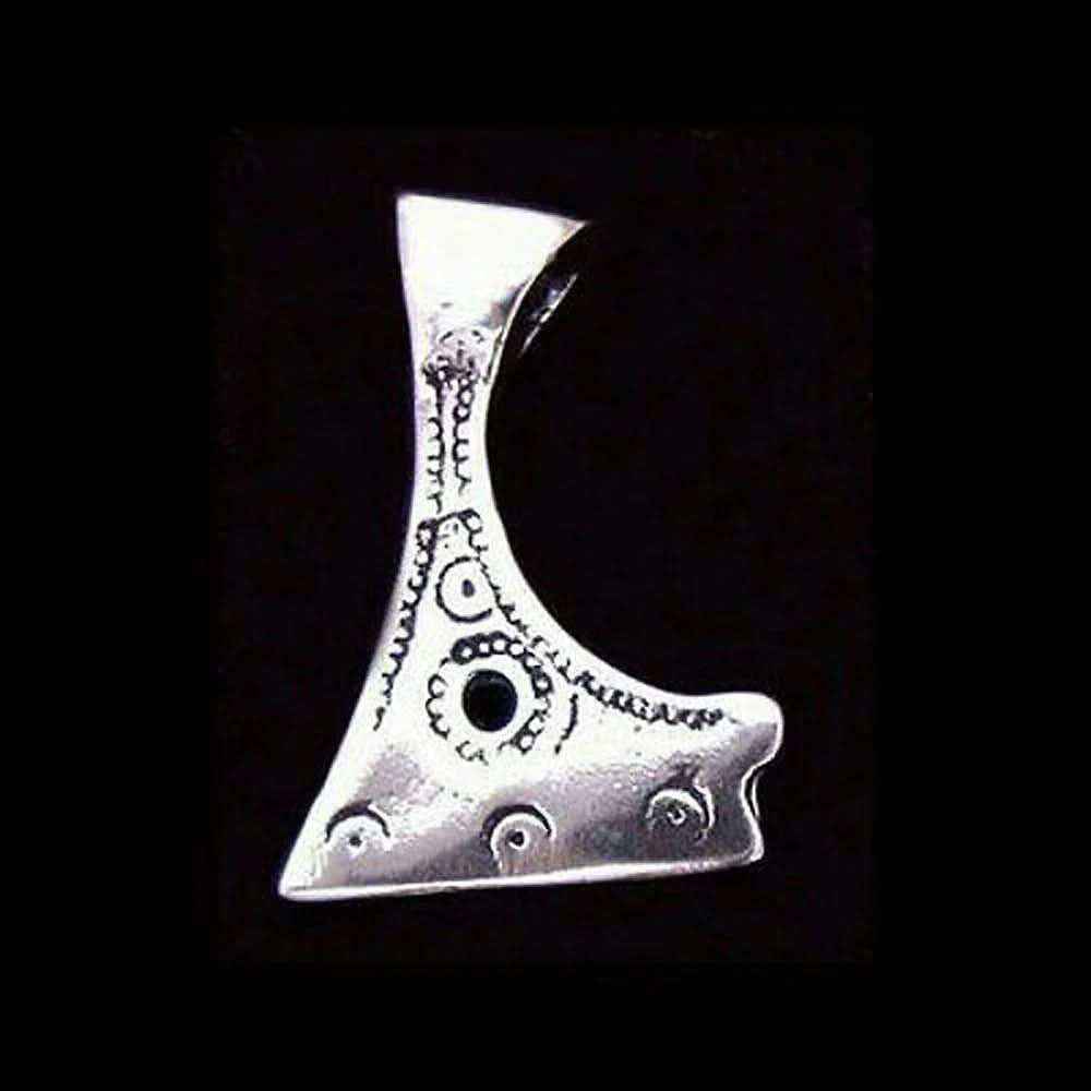 Silberanhänger Wikinger Axt - Axt - 19x26mm